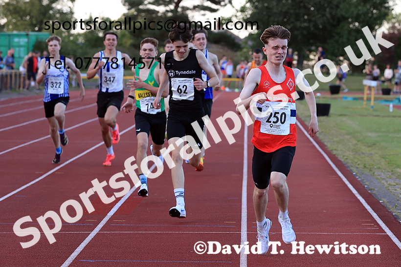 800 metres, 2025 NEGP No 4, Monkton. Photo: David T. Hewitson/Sports for All Pics